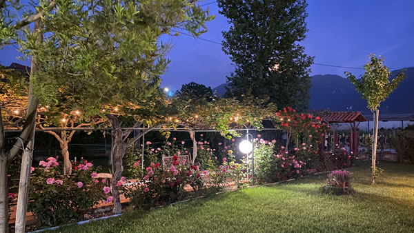 Giardino di sera